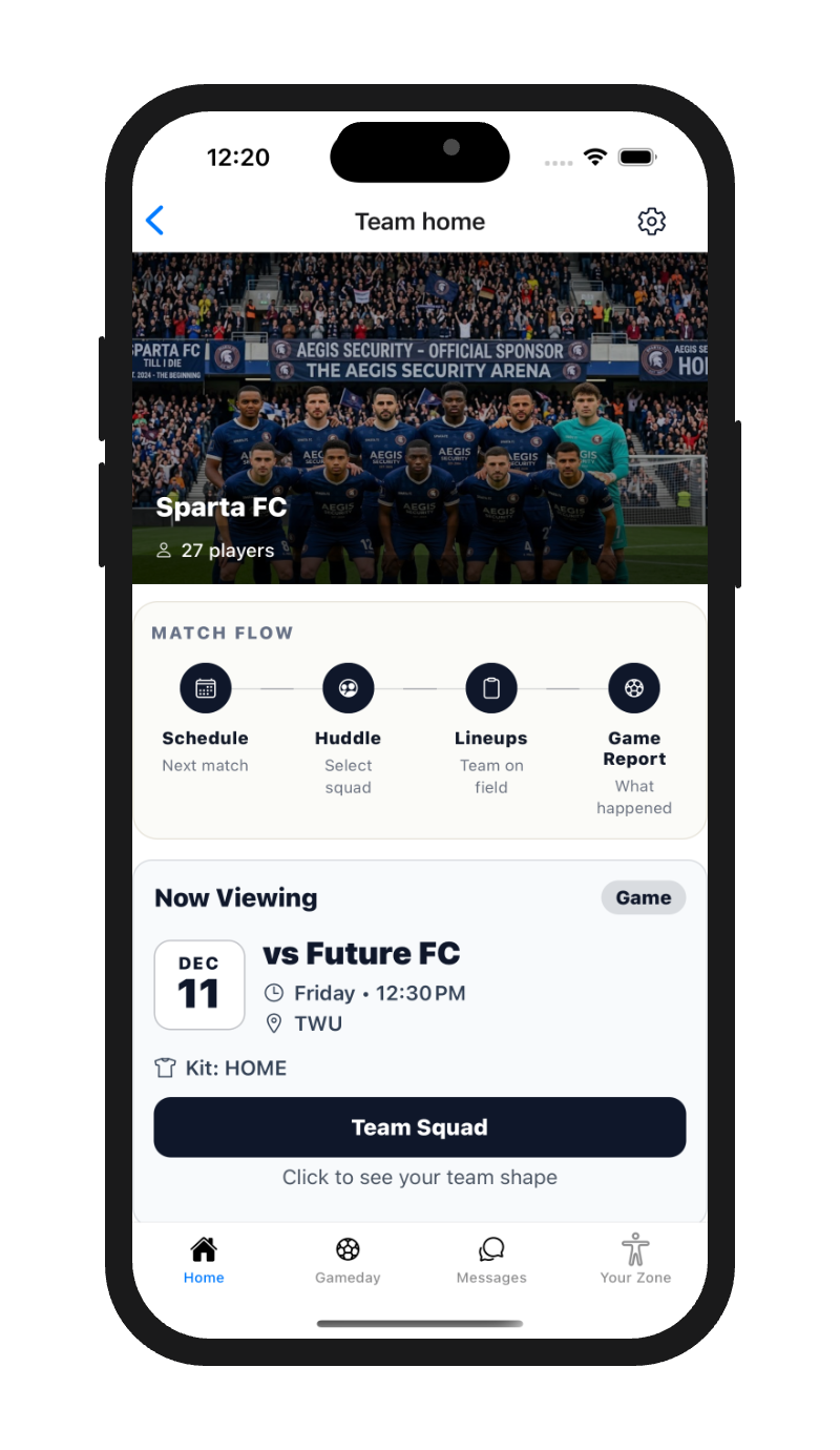 Plan screen